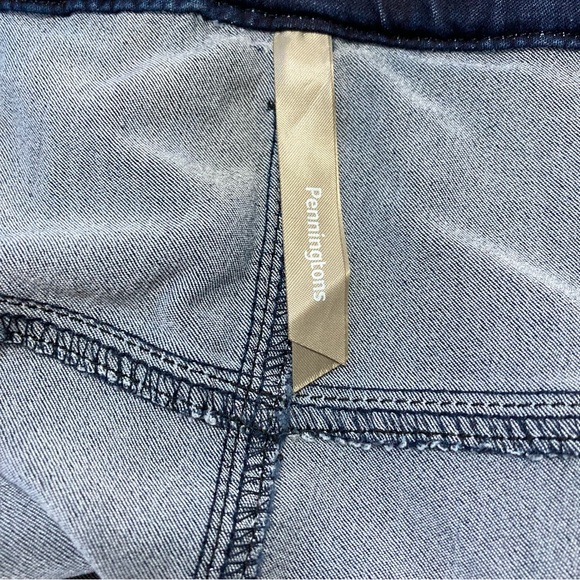 Pennington Size 26 Denim Skirt with Elastic Band - Picture 6 of 8